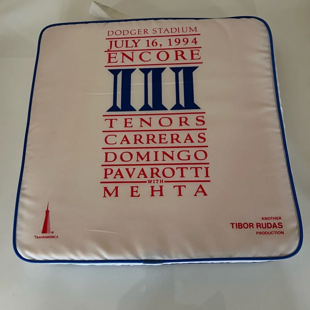 MLB Los Angeles Dodgers Stadium vintage 1994 cushion seat